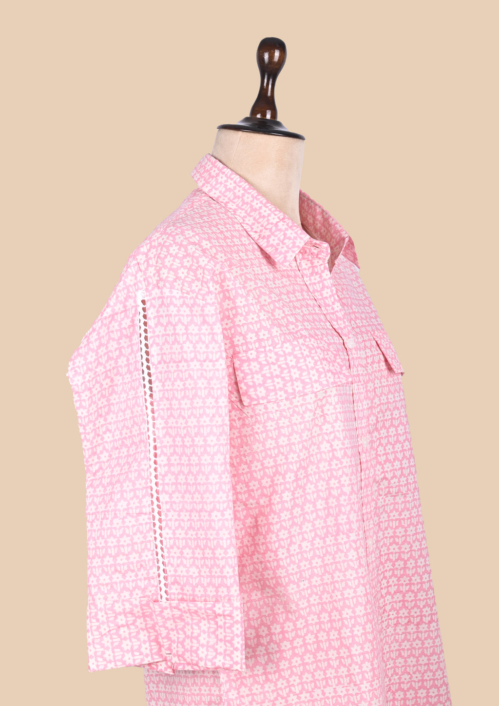 Pink Button-Down Shirt