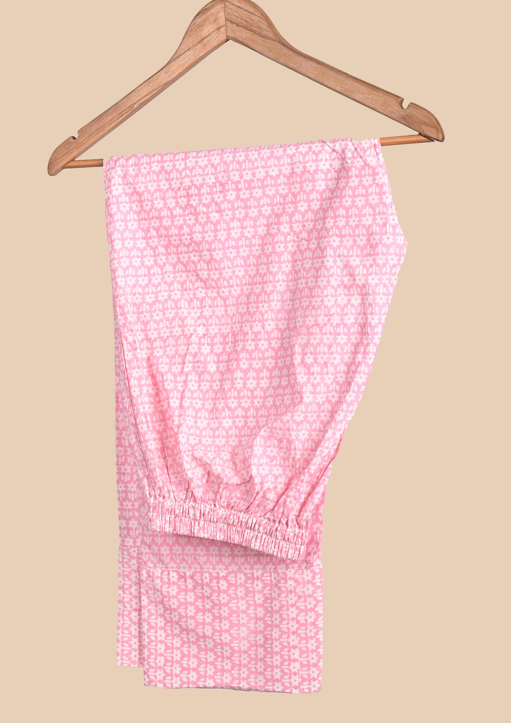 Pink Button-Down Shirt Set