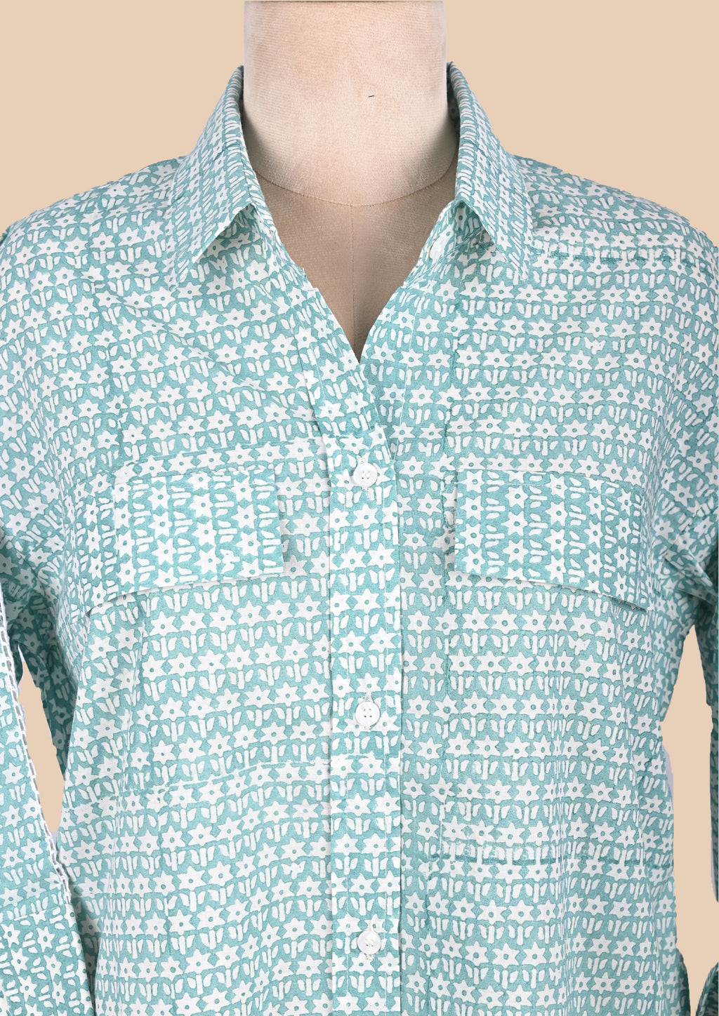 Blue Button-Down Shirt