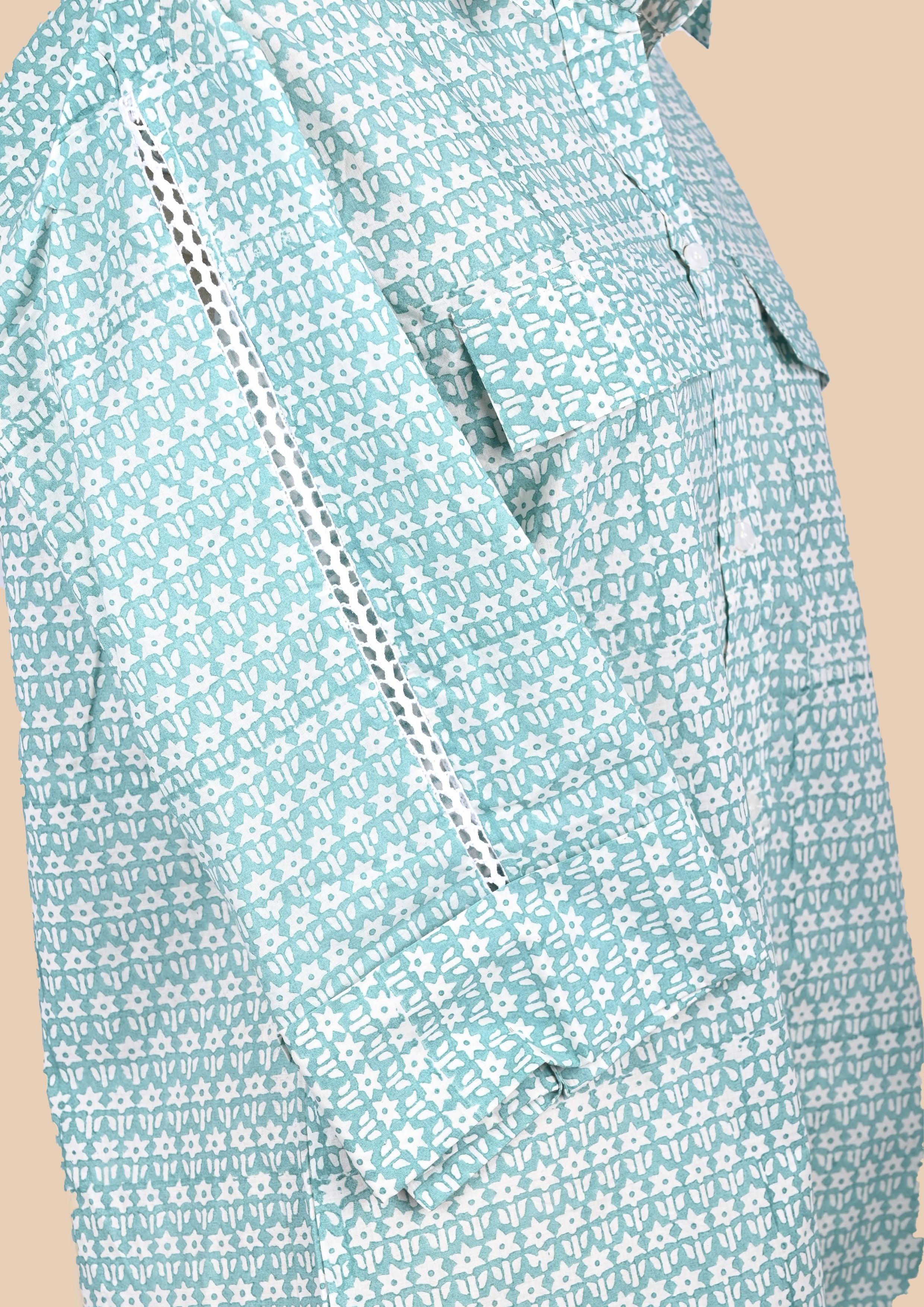 Blue Button-Down Shirt