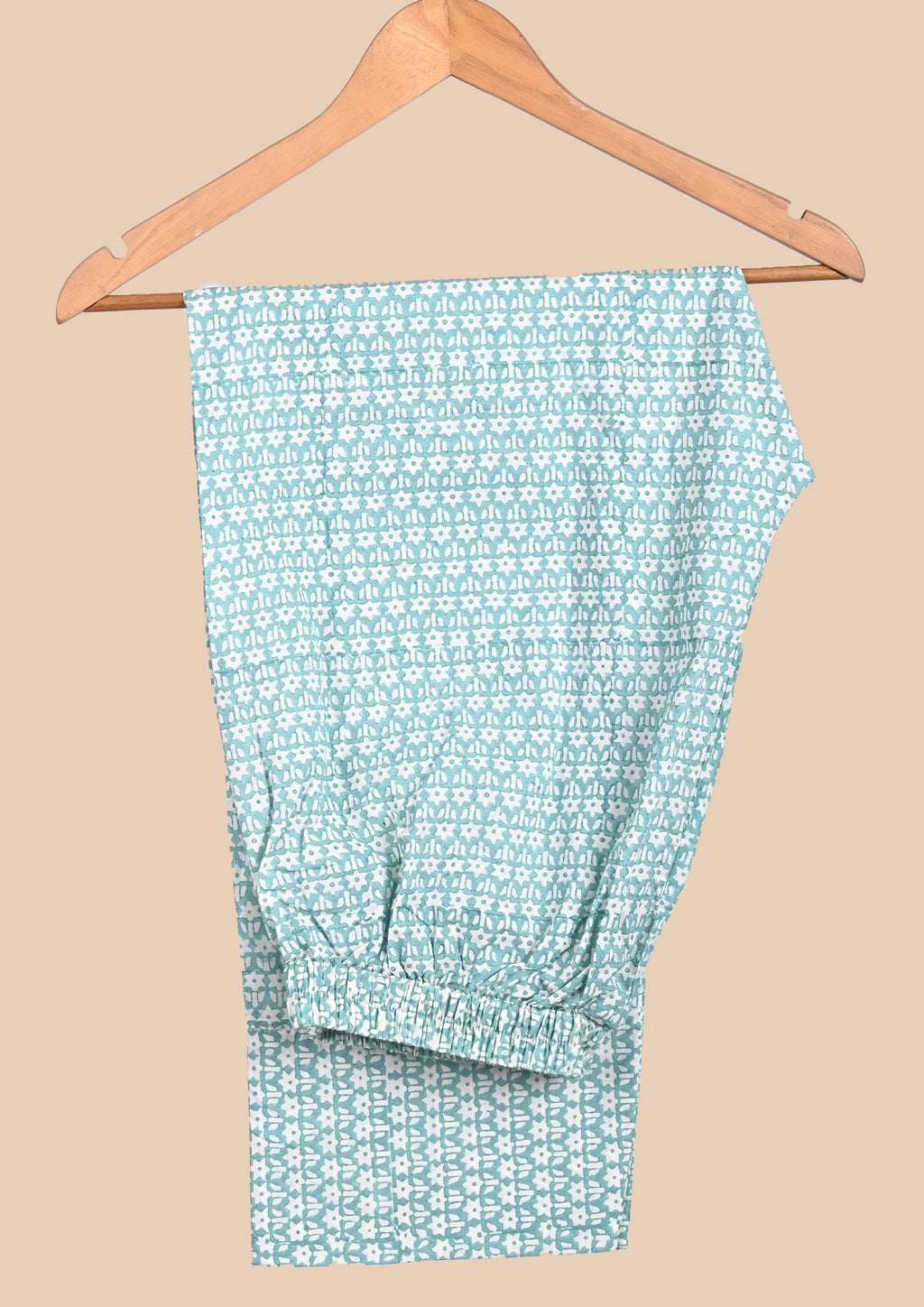 Blue Button-Down Shirt Set
