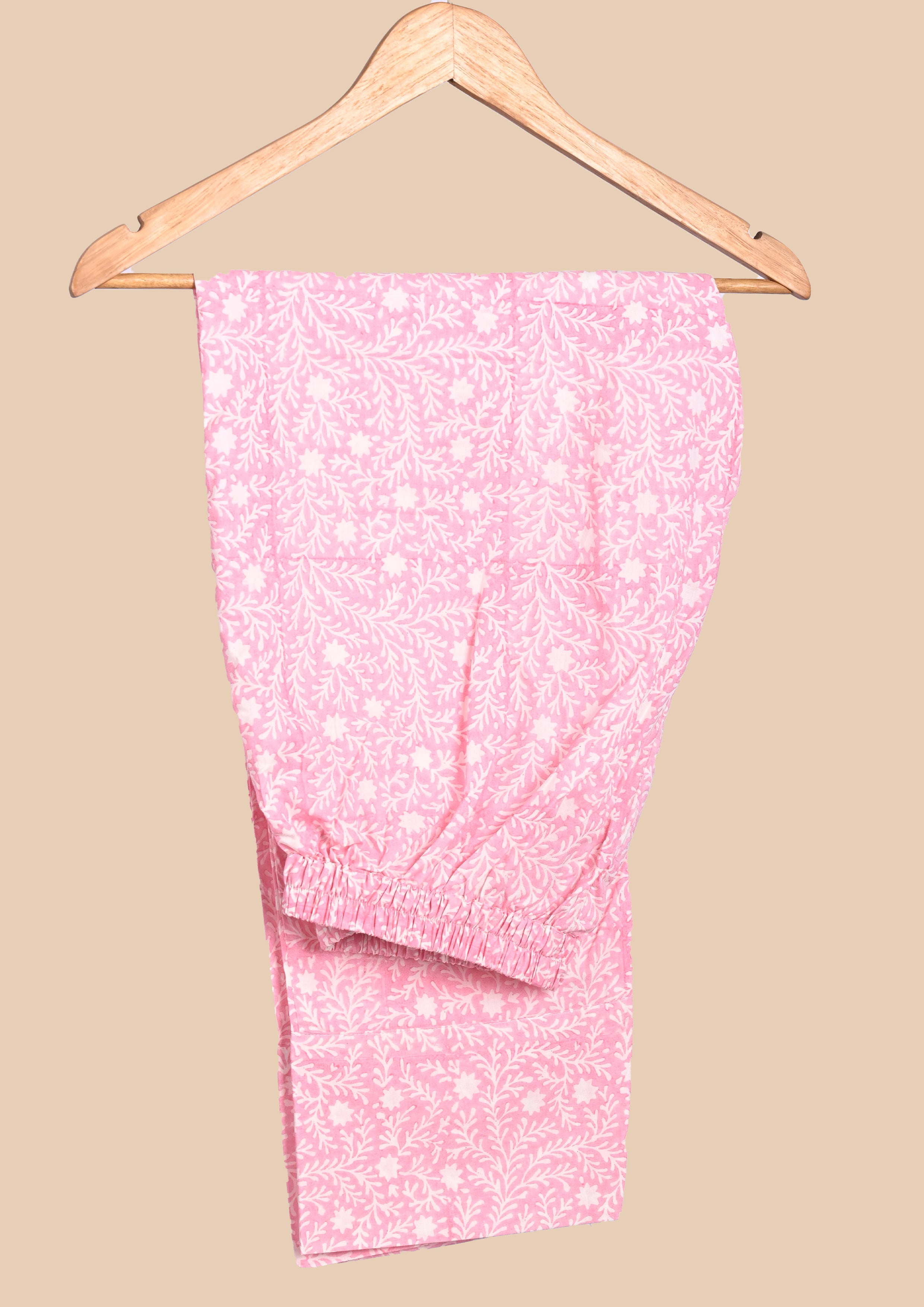 Pink Cotton Shirt Set