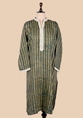 Green Batik Print Kurti