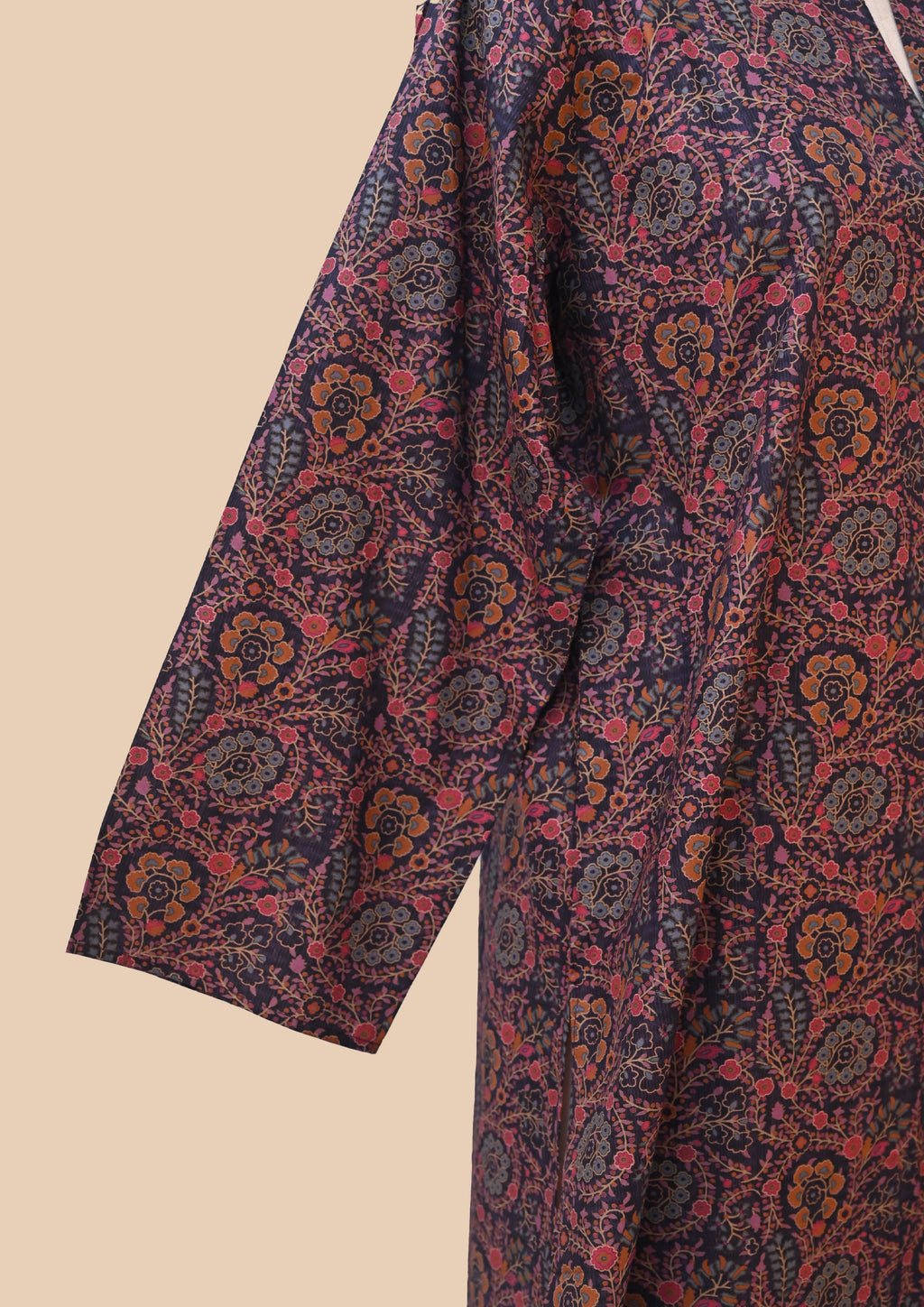 Voilet Supreme Cotton Kurta Set