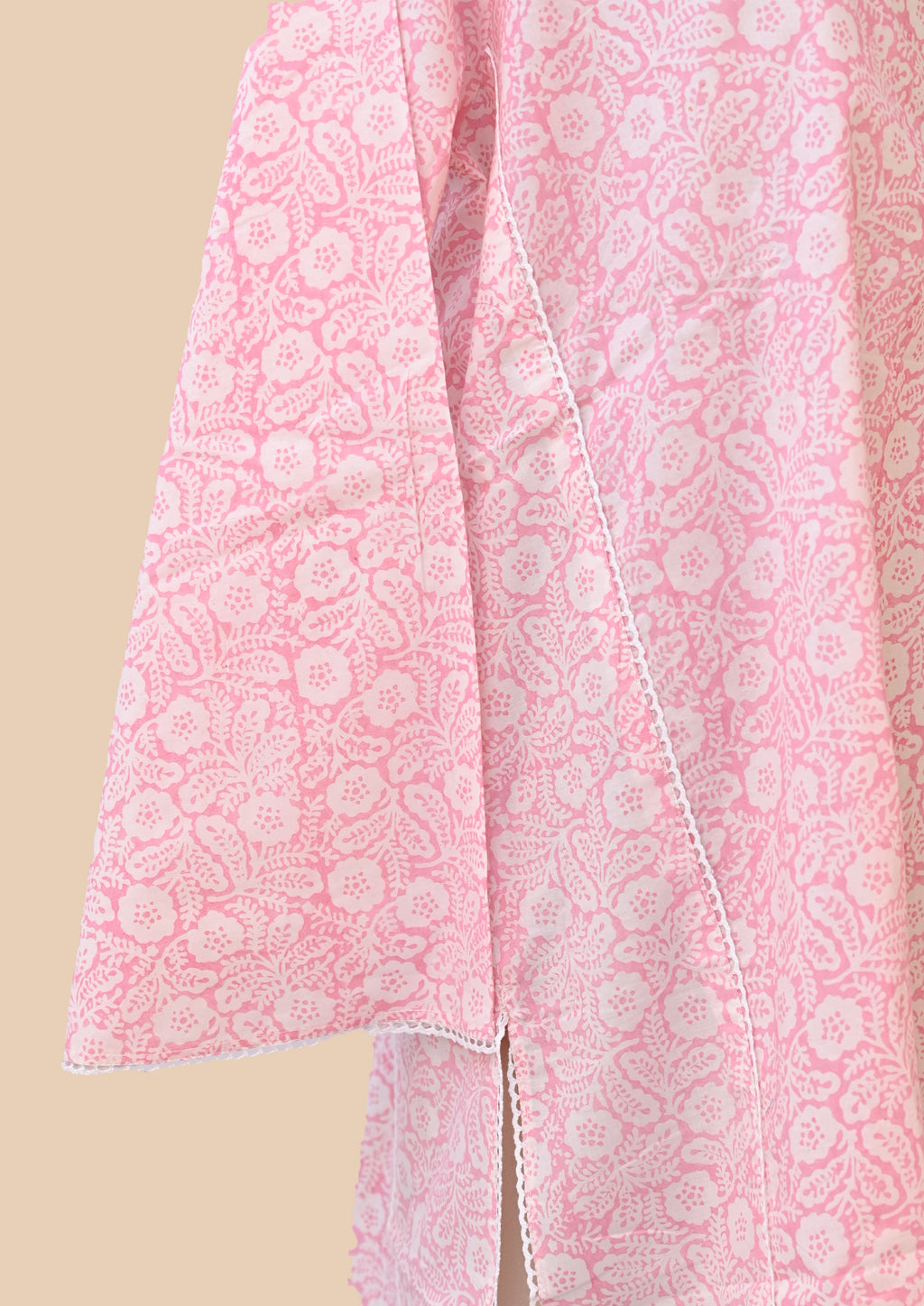 Pink Peach Kurta Set