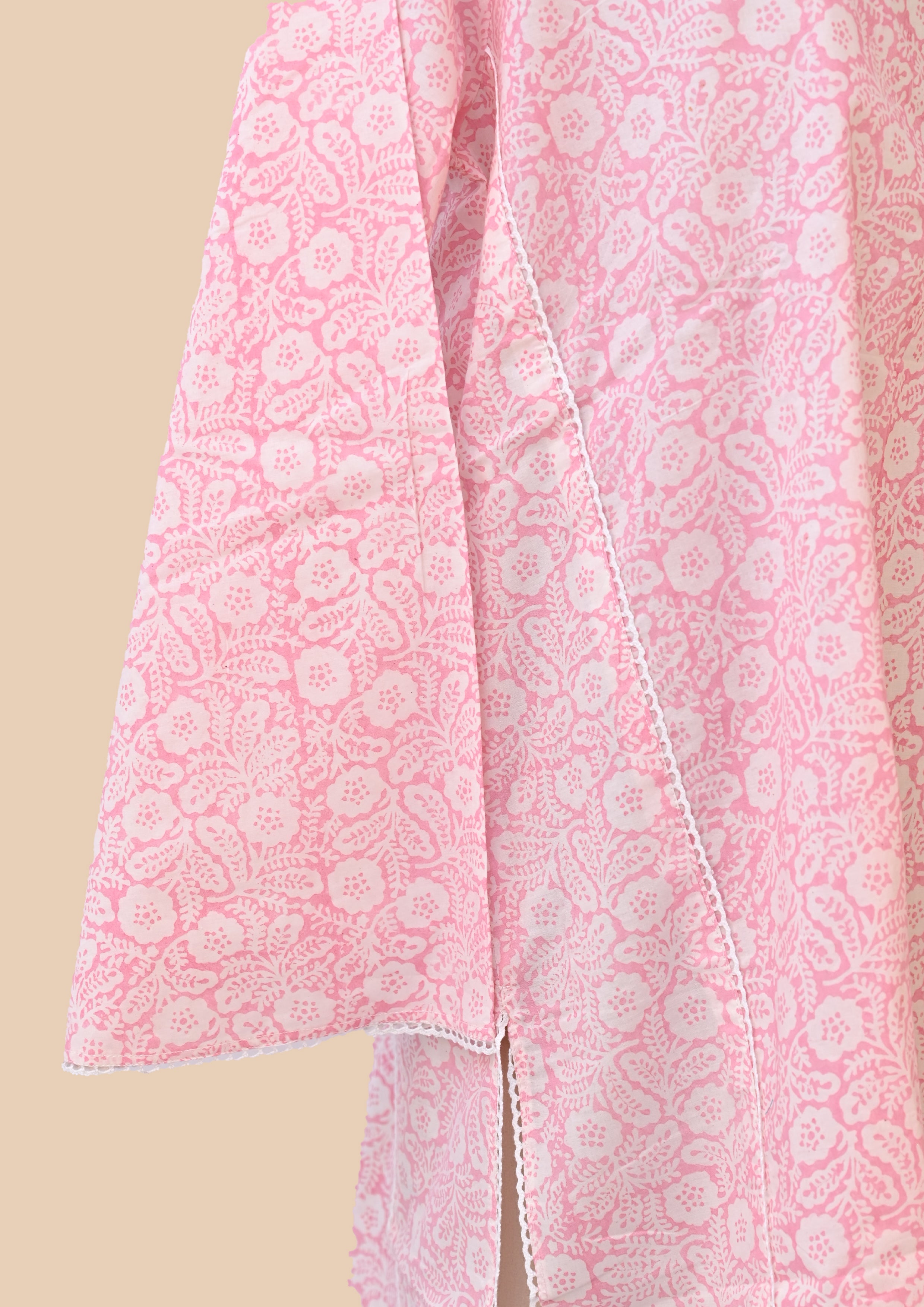 Pink Peach Kurta Set