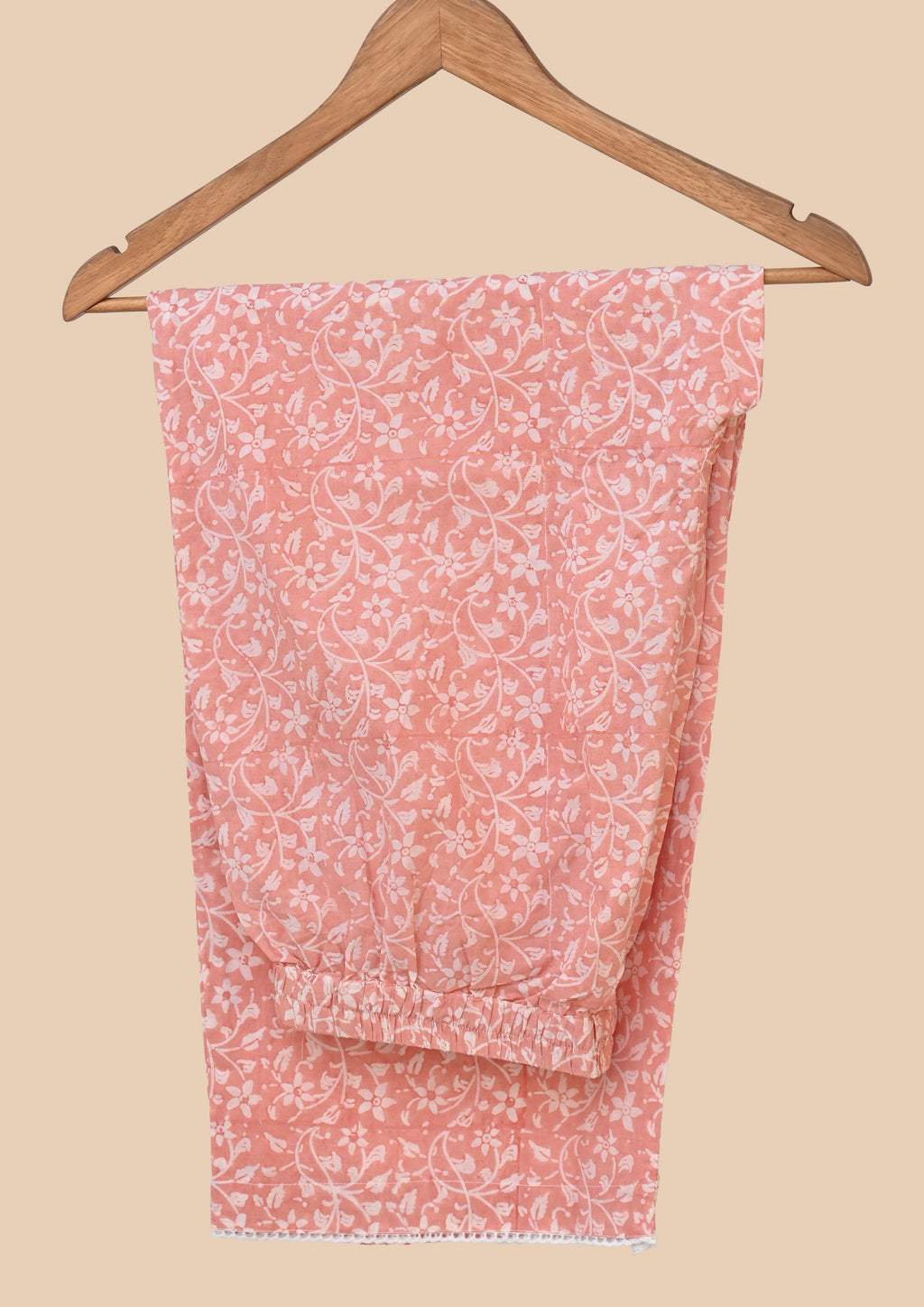 Orange Pink Kurti Set