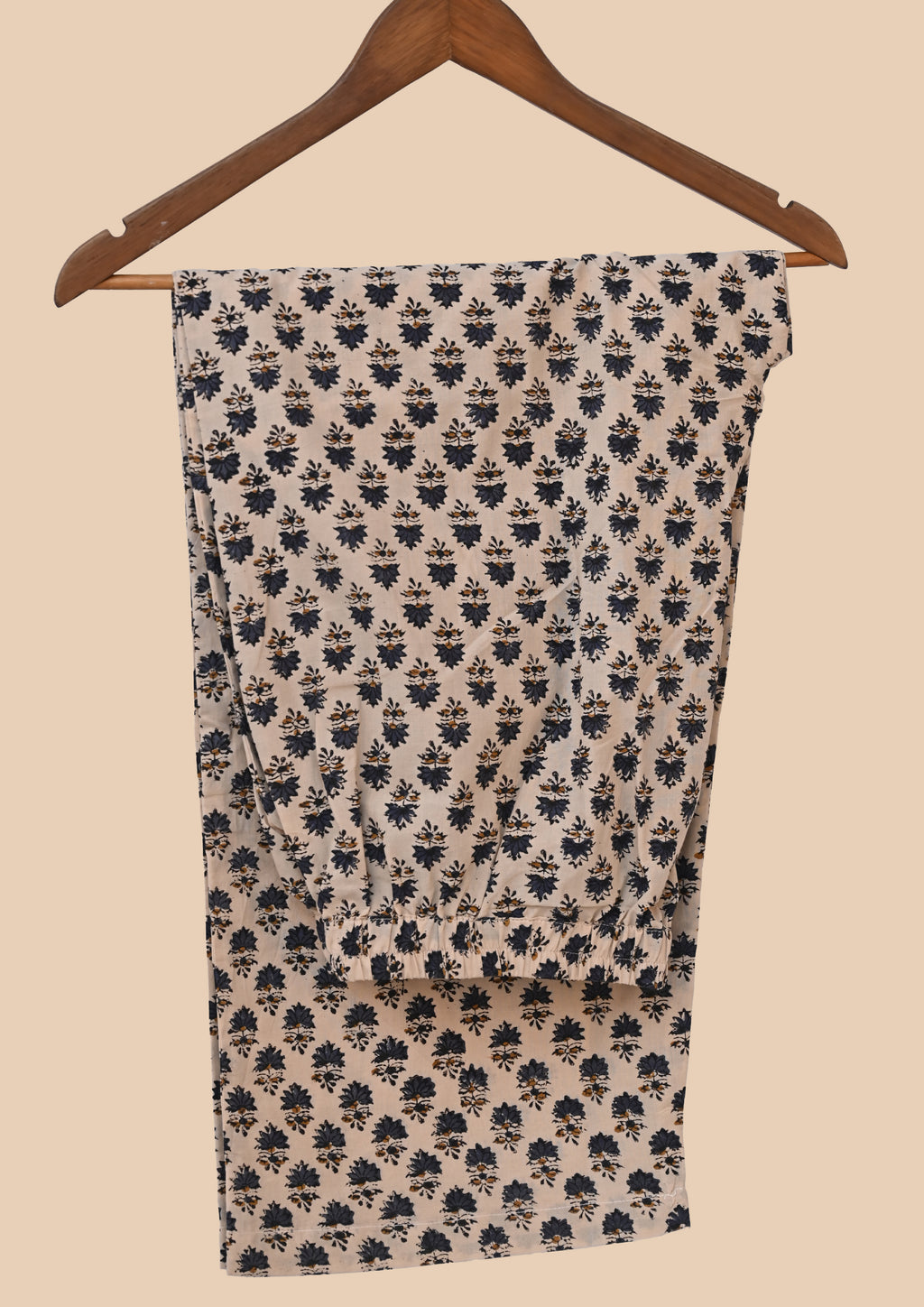 Green Kalamkari Bagru Kurti Set
