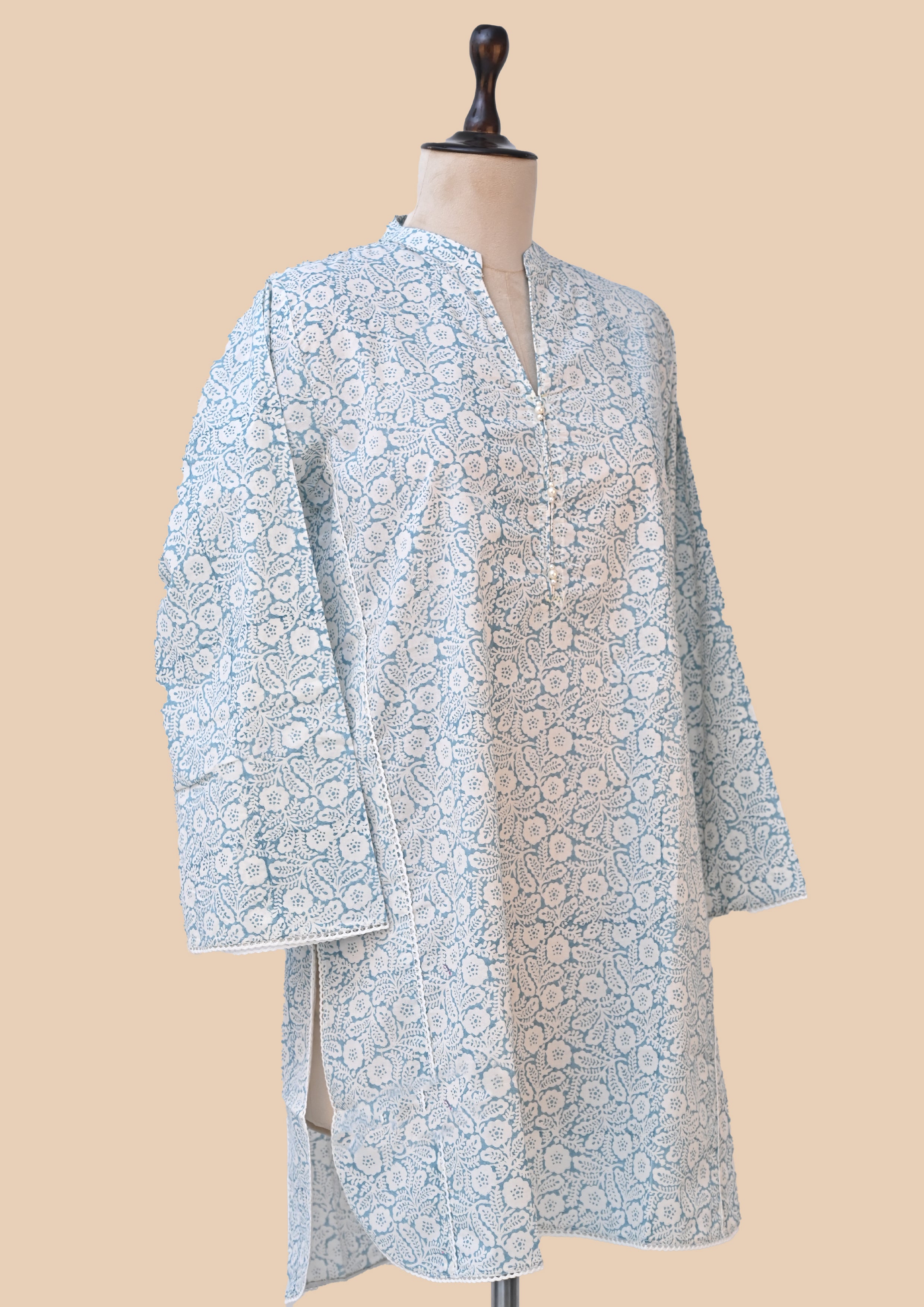 Light Blue Kurta Set
