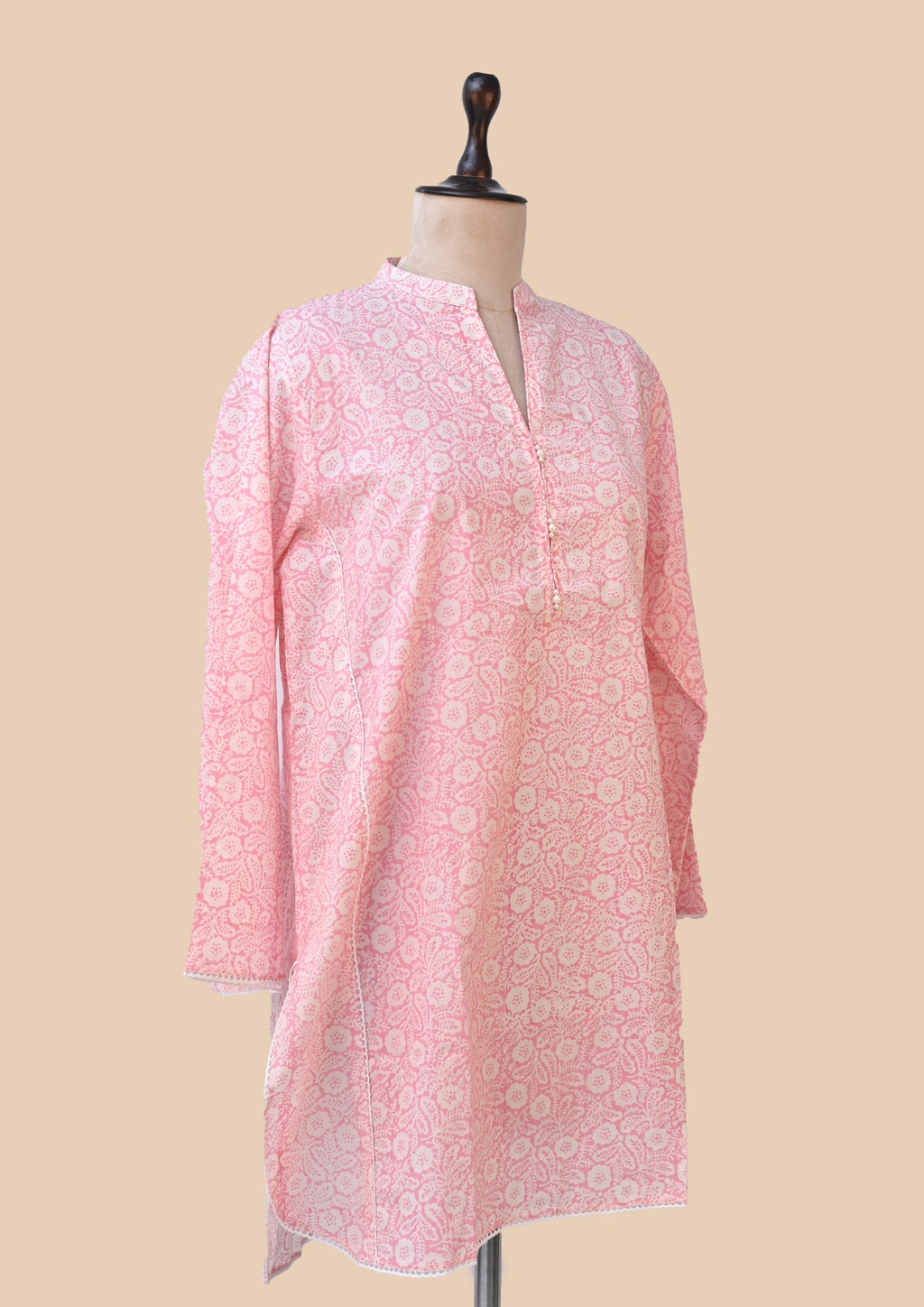 Pink Peach Kurta Set