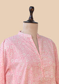 Pink Peach Kurta Set