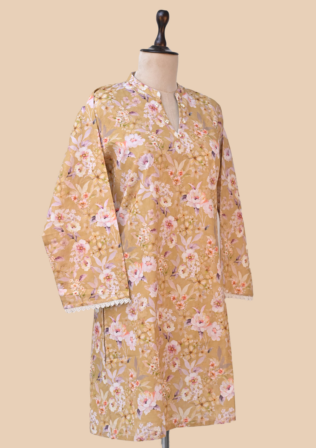 Yellow Supreme Cotton Kurta Set