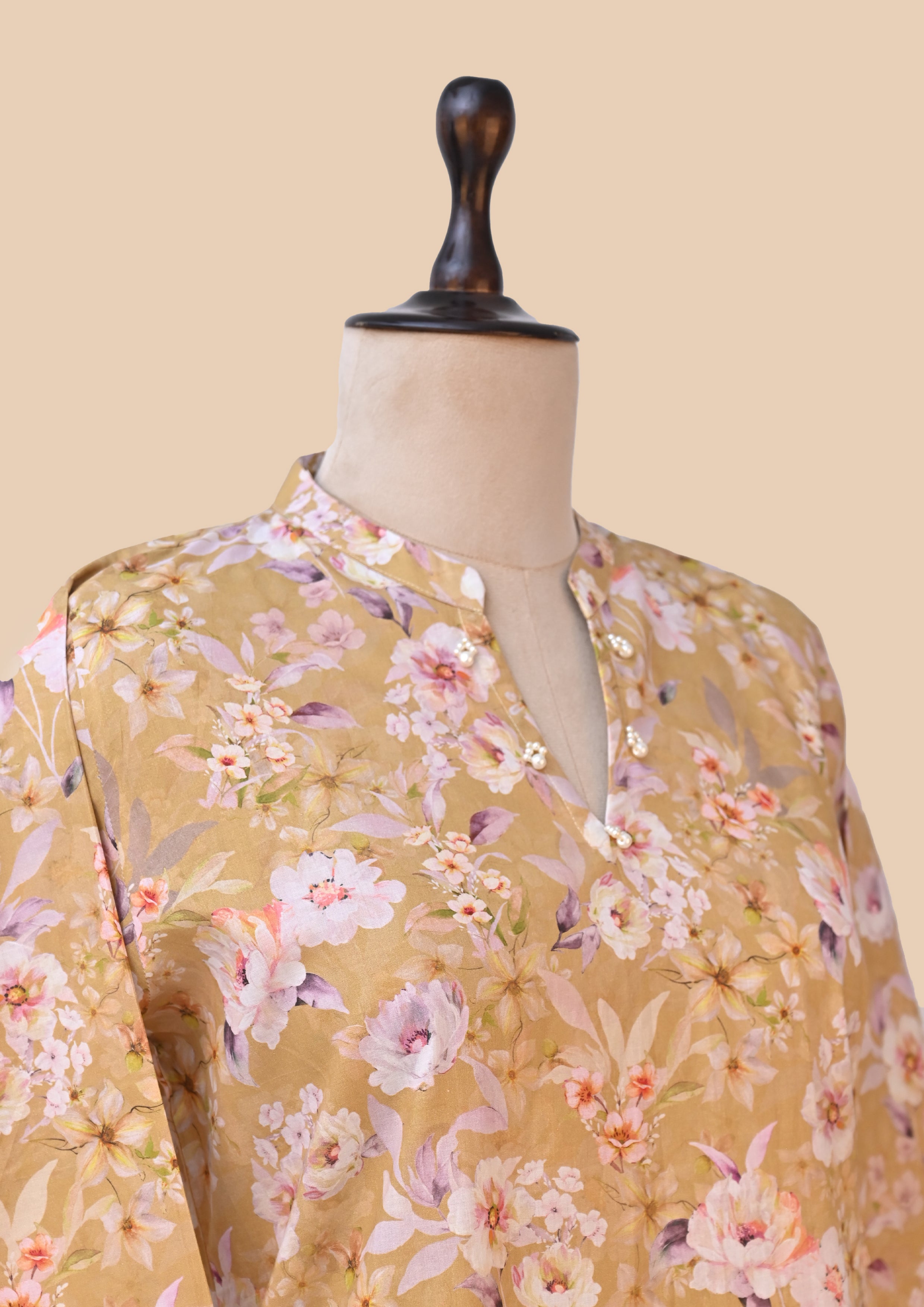 Yellow Supreme Cotton Kurta Set