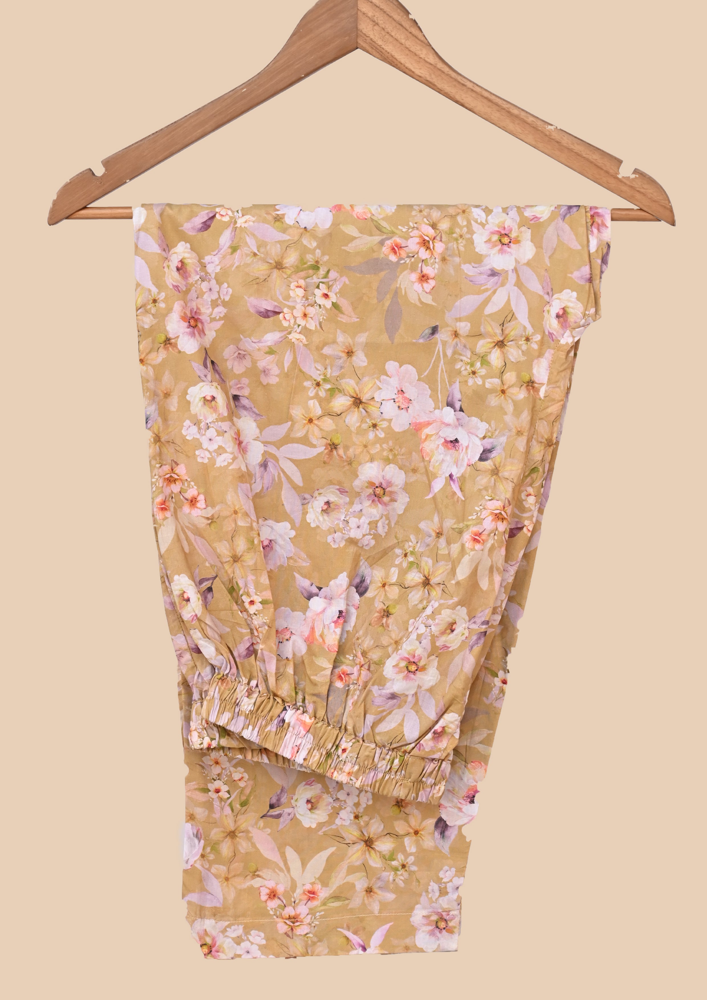 Yellow Supreme Cotton Kurti Set