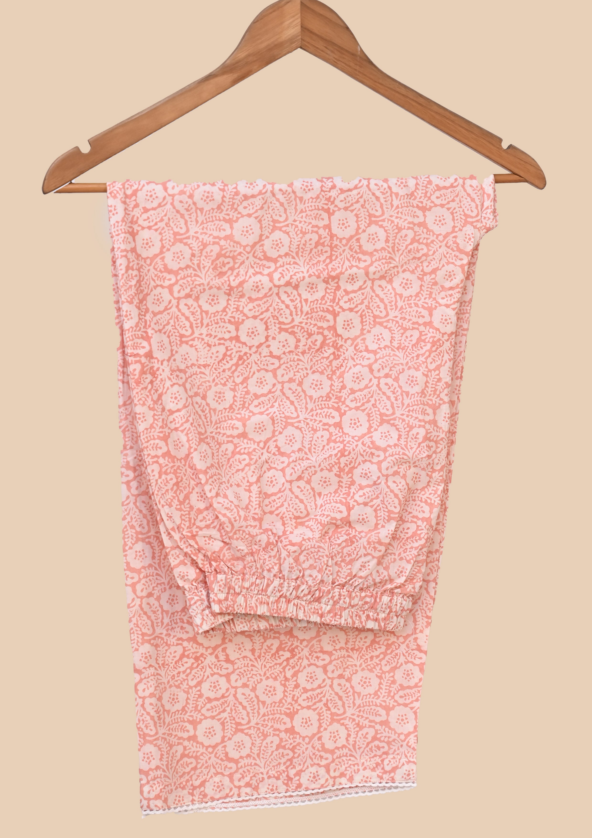 Orange Pink Kurti Set